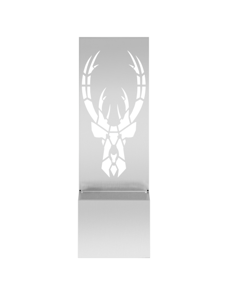 Schermo per privacy in giardino Argento 50 x 140 cm