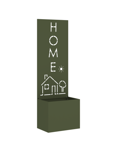 Schermo per privacy in giardino Oliver verde 50 x 140 cm