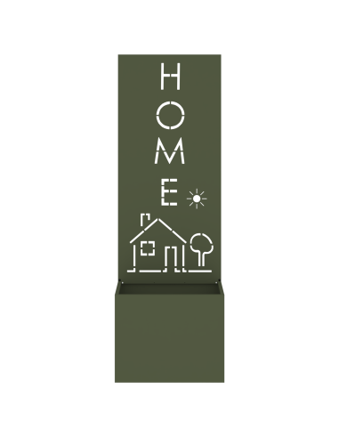 Schermo per privacy in giardino Oliver verde 50 x 140 cm