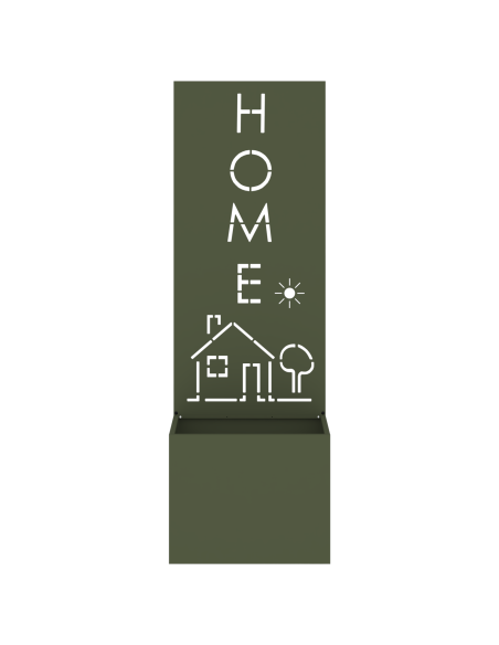 Schermo per privacy in giardino Oliver verde 50 x 140 cm