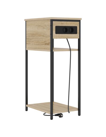 Armadio da Notte Rovere Sonoma 41 x 28 x 76 cm