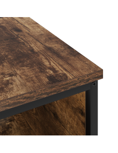 Armadio da Notte Rovere fumé 41 x 28 x 76 cm Legno multistrato 2