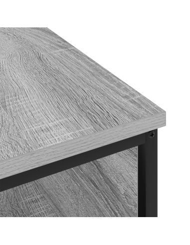 Armadio da Notte Grigio Sonoma 41 x 28 x 76 cm