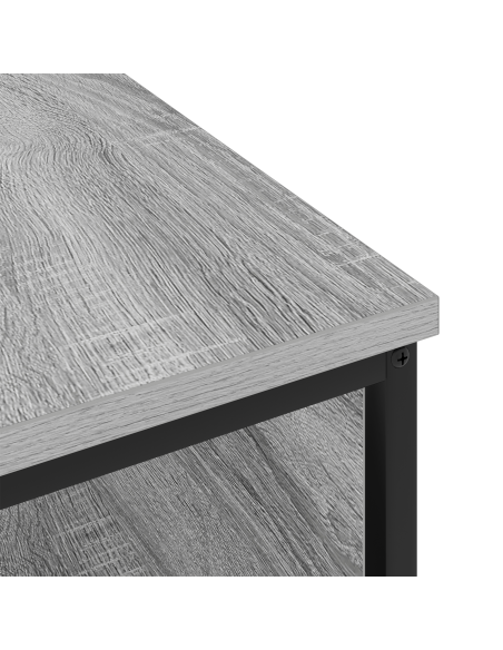 Armadio da Notte Grigio Sonoma 41 x 28 x 76 cm