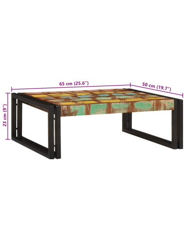 Mensola da bagno con lo scaffale Multicolore 65 x 50 x 23 cm