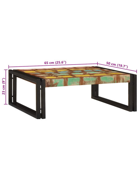 Mensola da bagno con lo scaffale Multicolore 65 x 50 x 23 cm