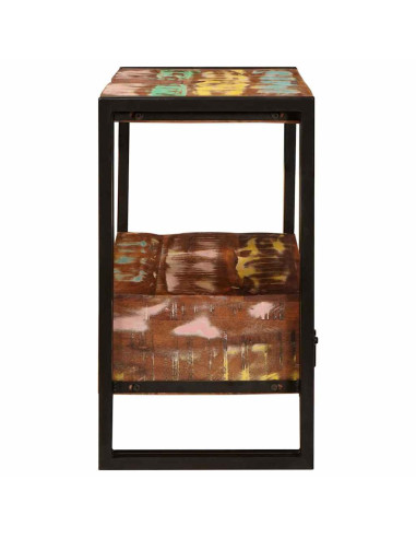 Armadio da bagno Multicolore Legno Recuperato Massello