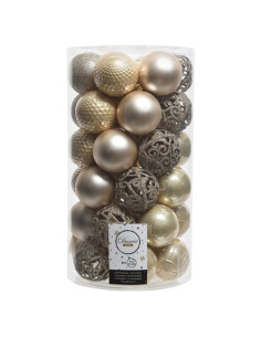 Pallina albero Amicasa 9020806 Clindro Sfera Mix Pearl