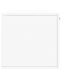 Mobile a Parete Bianco 100x36,5x35 cm in Legno Multistrato 2