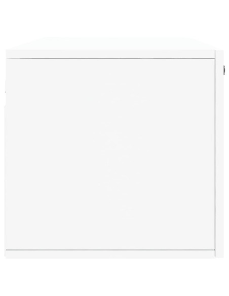 Mobile a Parete Bianco 100x36,5x35 cm in Legno Multistrato