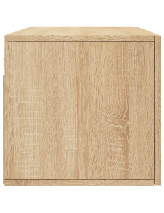 Mobile a Parete Rovere Sonoma 100x36,5x35 cm Legno Multistrato 2