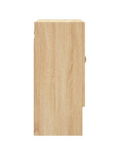 Armadietto a Muro Rovere Sonoma 60x31x70 cm Legno Multistrato 2