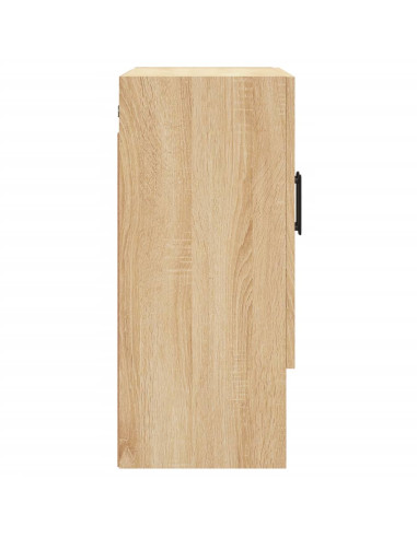 Armadietto a Muro Rovere Sonoma 60x31x70 cm Legno Multistrato