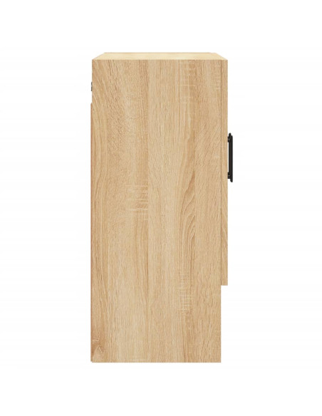 Armadietto a Muro Rovere Sonoma 60x31x70 cm Legno Multistrato