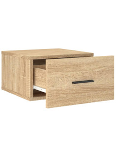 Comodini a Muro 2 pz Rovere Sonoma 35x35x20 cm 2