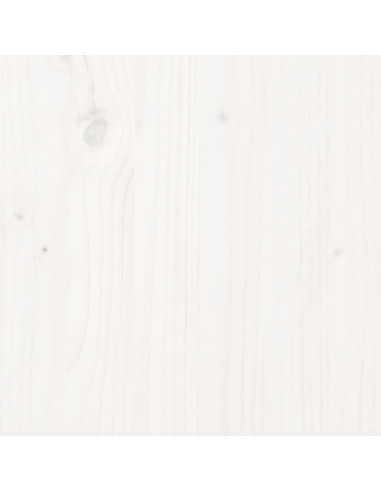 Giroletto Bianco in Legno Massello 140x190 cm