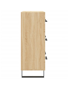 Credenza Rovere Sonoma 69,5x34x90 cm in Legno Multistrato 2