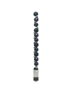 Pallina albero Amicasa 9020466 Tubo Sfera Mix Night blu