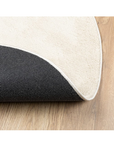 Tappeto OVIEDO a Pelo Corto Beige Ø 200 cm