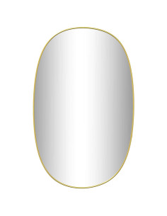 Specchio da Parete Dorato 70x45 cm