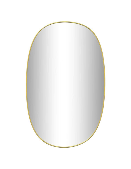 Specchio da Parete Dorato 70x45 cm