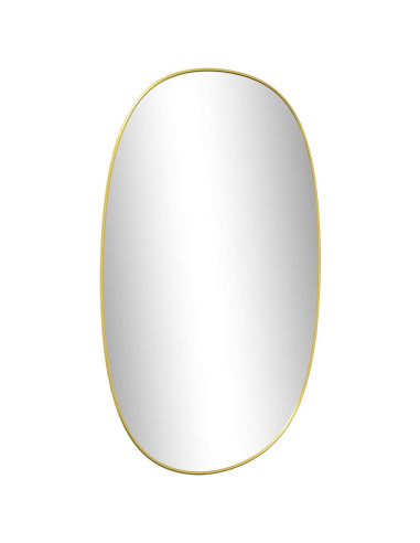 Specchio da Parete Dorato 70x45 cm