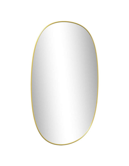 Specchio da Parete Dorato 70x45 cm