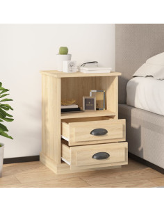 Comodino Rovere Sonoma 43x36x60 cm 2