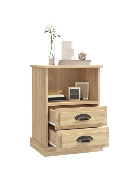 Comodino Rovere Sonoma 43x36x60 cm
