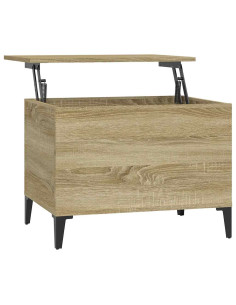 Tavolino Salotto Rovere Sonoma 60x44,5x45 cm Legno Multistrato