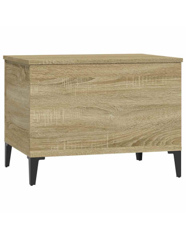 Tavolino Salotto Rovere Sonoma 60x44,5x45 cm Legno Multistrato