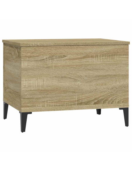 Tavolino Salotto Rovere Sonoma 60x44,5x45 cm Legno Multistrato