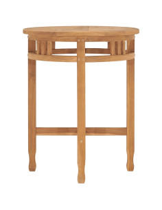 Tavolino da Bistrot Ø60x60 cm in Massello di Teak 2