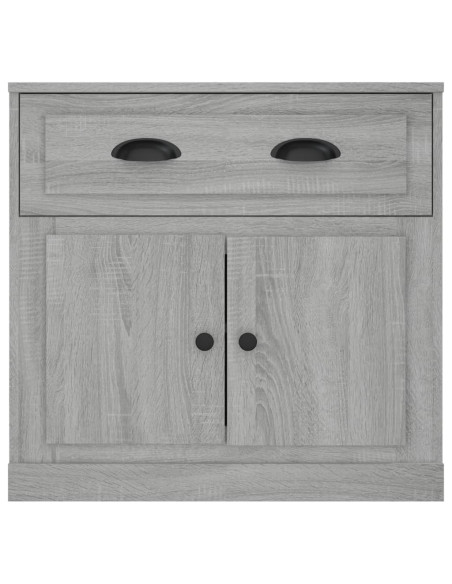 Credenza Grigio Sonoma 70x35,5x67,5 cm in Legno Multistrato