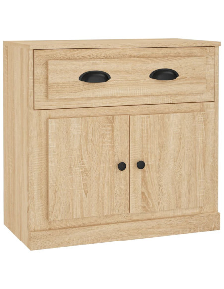 Credenza Rovere Sonoma 70x35,5x67,5 cm in Legno Multistrato