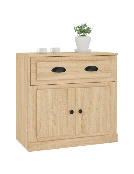 Credenza Rovere Sonoma 70x35,5x67,5 cm in Legno Multistrato