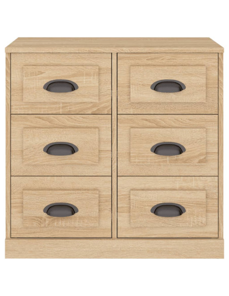 Credenza Rovere Sonoma 70x35,5x67,5 cm in Legno Multistrato