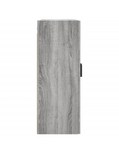 Mobili a Parete 2 pz Grigio Sonoma 69,5x34x90 cm