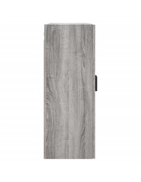 Mobili a Parete 2 pz Grigio Sonoma 69,5x34x90 cm