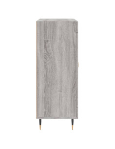 Credenza Grigio Sonoma 69,5x34x90 cm in Legno Multistrato