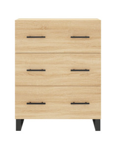 Credenza Rovere Sonoma 69,5x34x180 cm in Legno Multistrato 2