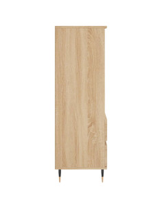 Credenza Rovere Sonoma 40x36x110 cm in Legno Multistrato