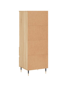 Credenza Rovere Sonoma 40x36x110 cm in Legno Multistrato 2