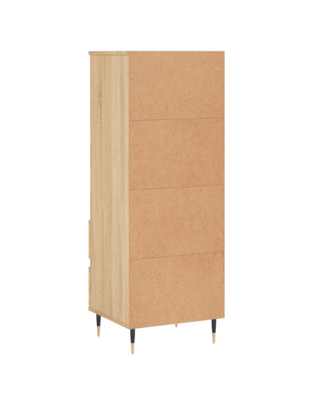 Credenza Rovere Sonoma 40x36x110 cm in Legno Multistrato