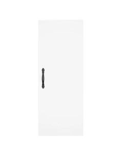 Credenza Bianca 34,5x34x180 cm in Legno Multistrato 2