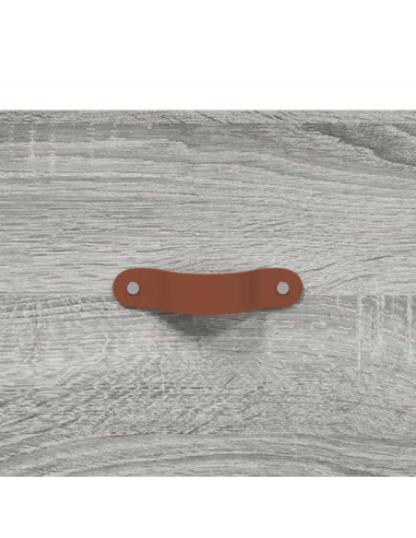 Cassettiera Grigio Sonoma 69,5x34x90 cm in Legno Multistrato