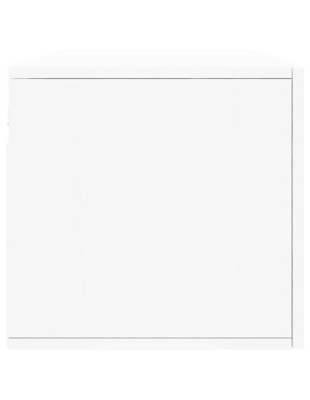 Mobile a Parete Bianco 100x36,5x35 cm in Legno Multistrato