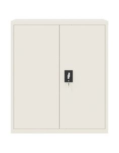 Armadio Classificatore Bianco 90x40x145 cm in Acciaio 2