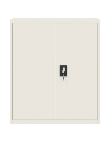 Armadio Classificatore Bianco 90x40x145 cm in Acciaio