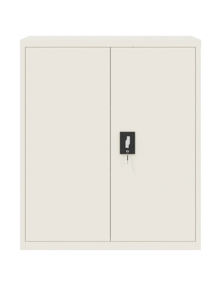Armadio Classificatore Bianco 90x40x145 cm in Acciaio
